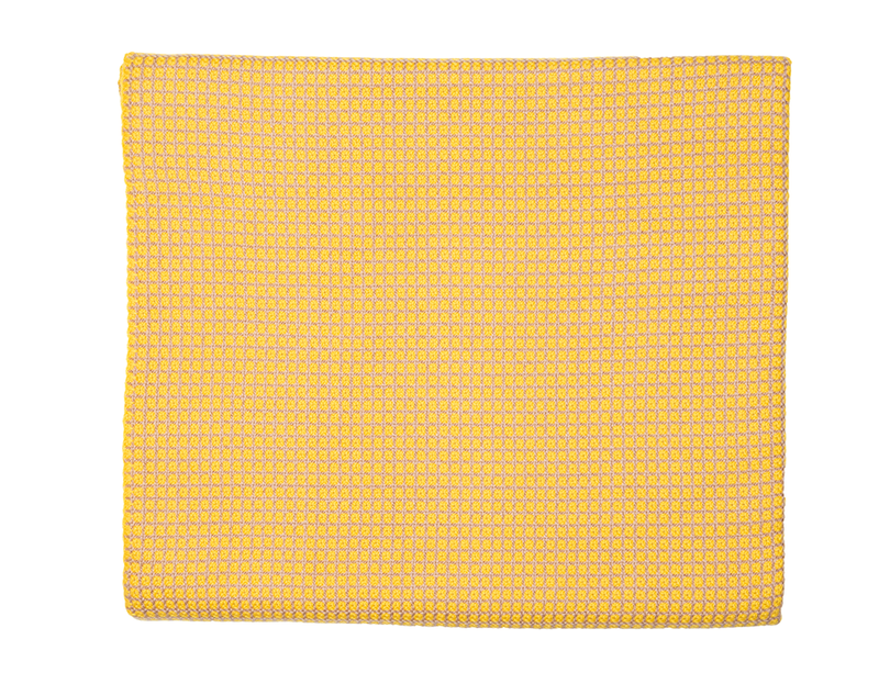 Taupe/Yellow Cashmere Blanket - Tribute Goods