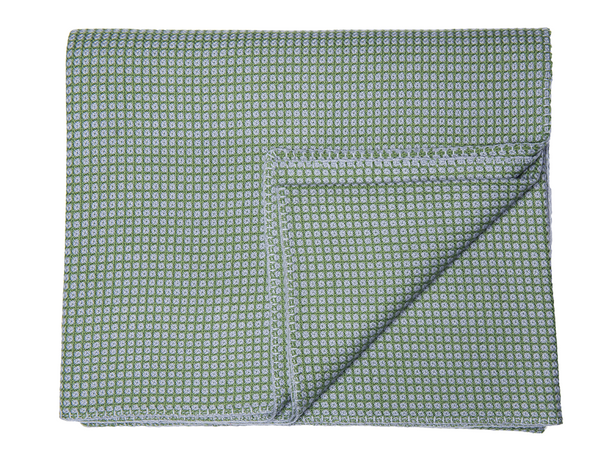 Blue/Green Cashmere Blanket - Tribute Goods