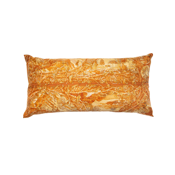 "Fantaisie Pittoresque" Hermès Silk Scarf Pillow