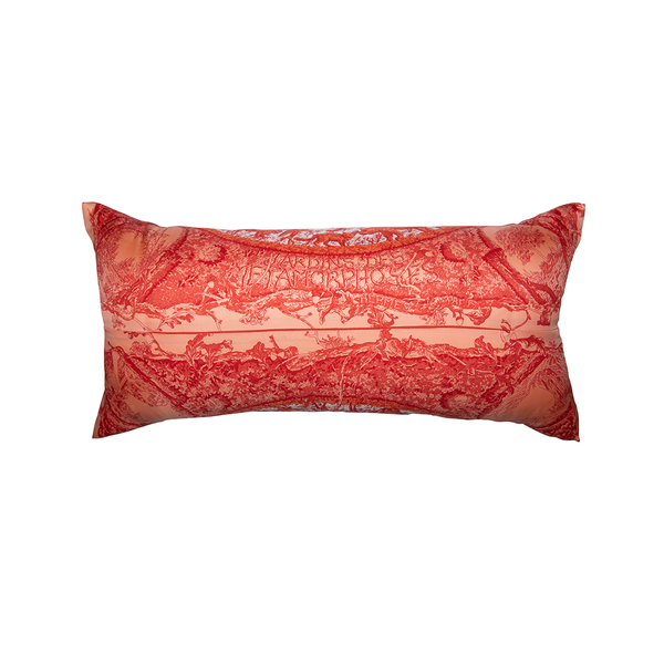 "Jardin des Metamorphoses" Hermès Silk Scarf Pillow