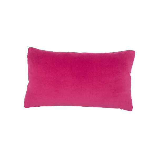 Dark pink velvet discount pillow