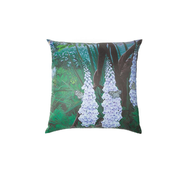 Silk Foxglove Pillow - Tribute Goods