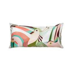 "Toucans de Paradis" Hermès Silk Scarf Pillow