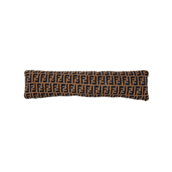 Vintage Fendi Black/Brown Terry Cloth Lumbar