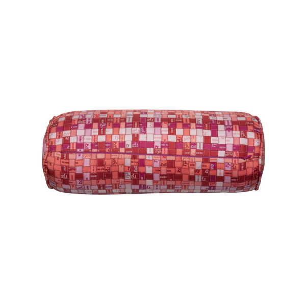 "Bolduc Au Carre" Hermès Silk Scarf Bolster Pillow