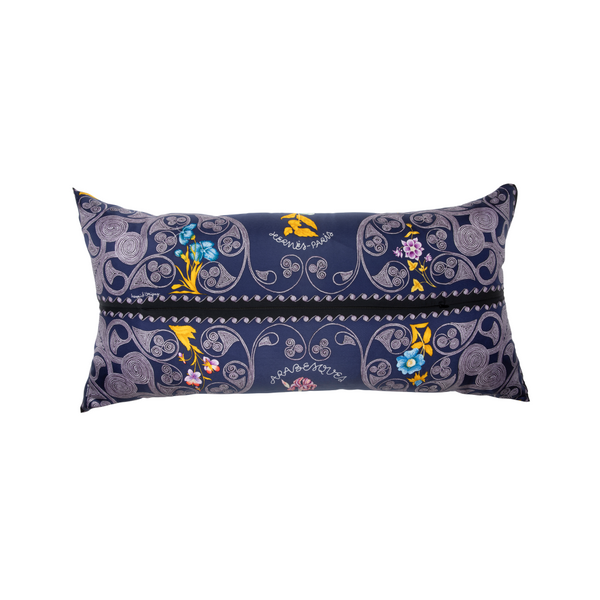 "Arabesques" Hermès Silk Scarf Pillow