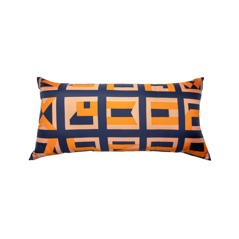 "Lettres Au Carre" Hermès Silk Scarf Pillow