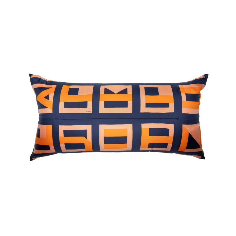 "Lettres Au Carre" Hermès Silk Scarf Pillow