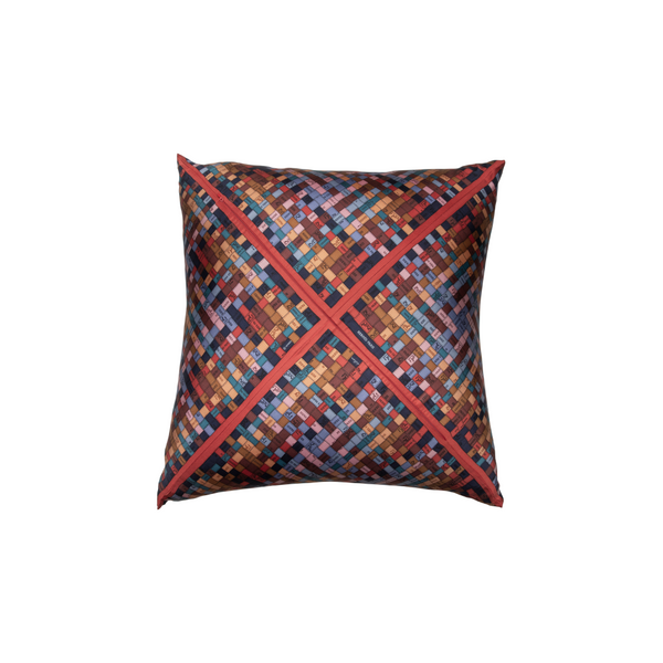 "Bolduc au Carre" Hermès Silk Scarf Pillow