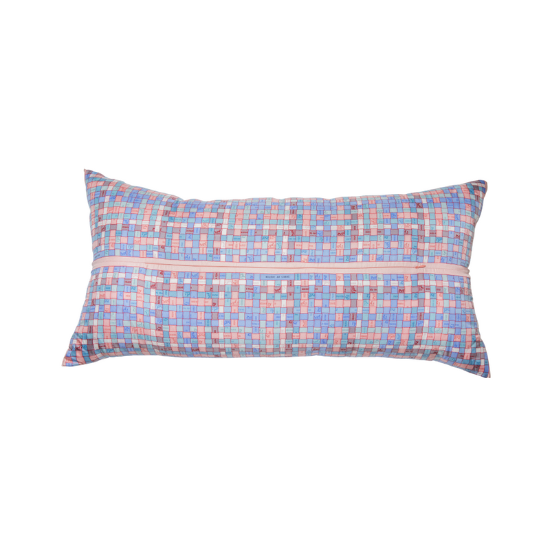 "Bolduc au Carre" Hermès Silk Scarf Pillow