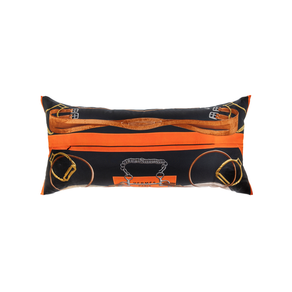 "Projets Carres" Hermès Silk Scarf Pillow