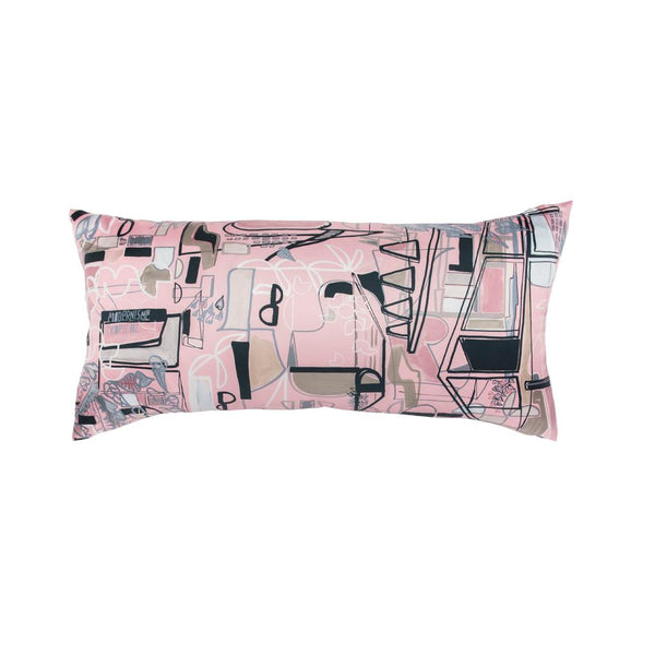 "Tropical Modernism" Hermès Silk Scarf Pillow - Tribute Goods