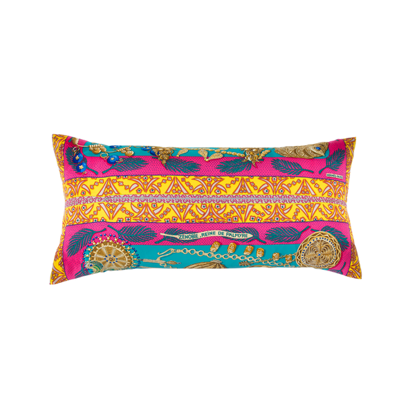 "Zenobie Reine de Palmyre" Hermès Silk Scarf Pillow - Tribute Goods