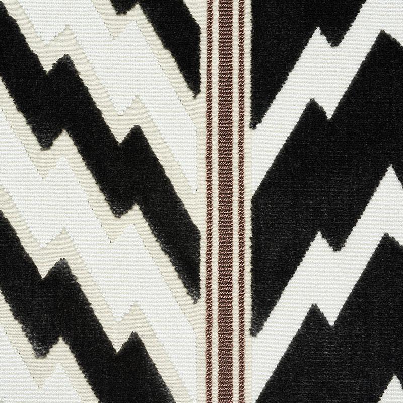 Black Florentine XL Velvet Lumbar