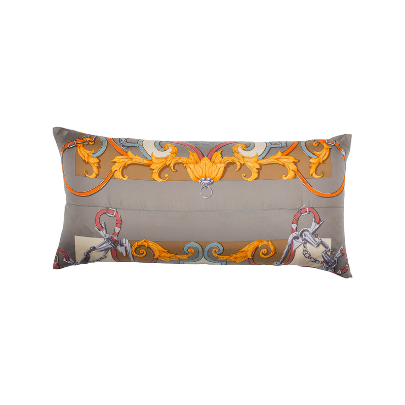 "L'Instruction du Roy" Hermès Silk Scarf Pillow - Tribute Goods