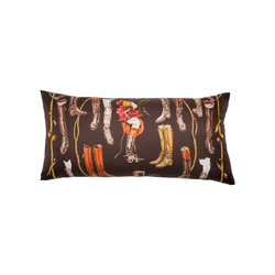 "A Propos de Bottes" Hermès Silk Scarf Pillow - Tribute Goods