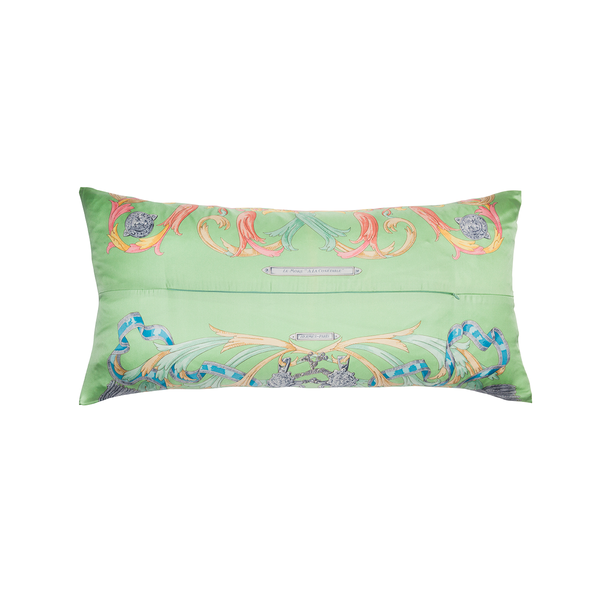 "Le Mors a la Conetable" Hermès Silk Scarf Pillow - Tribute Goods