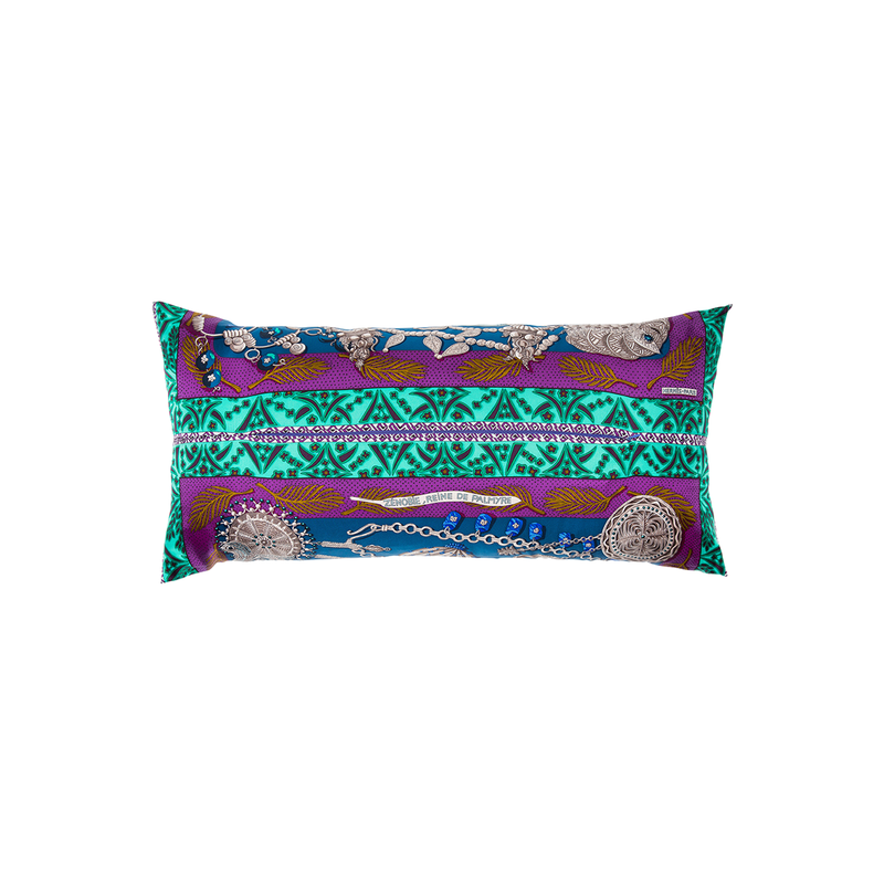“Zénobie, Reine de Palmyre" Hermes Scarf Pillow - Tribute Goods
