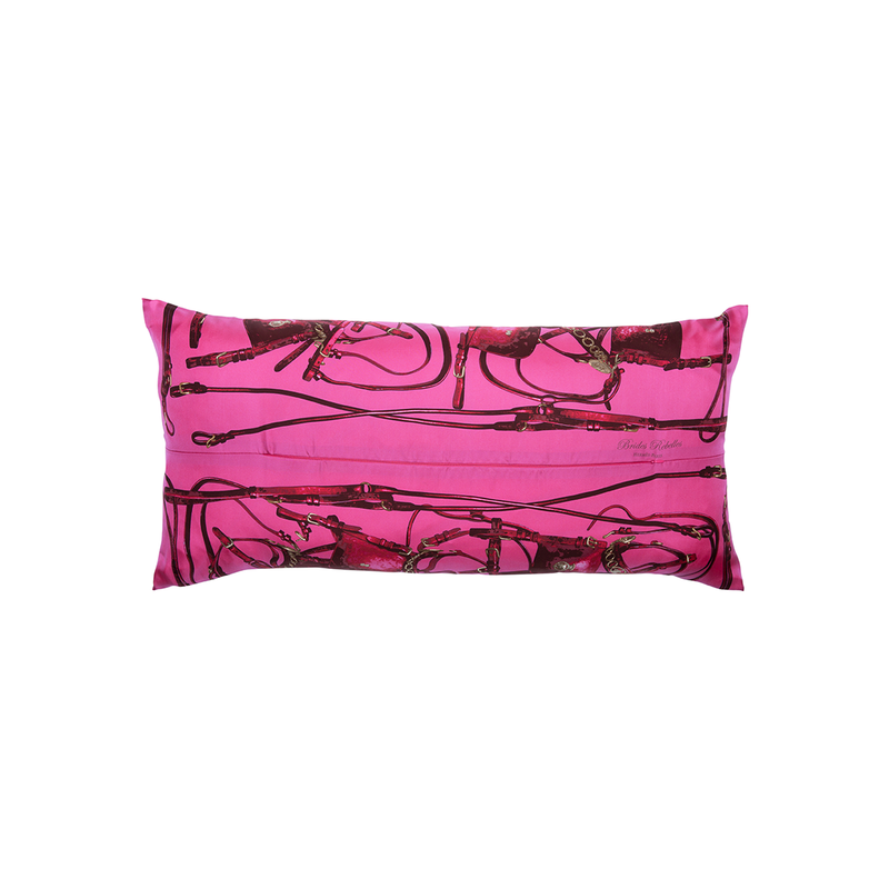 "Brides Rebelles" Hermès Silk Scarf Pillow - Tribute Goods