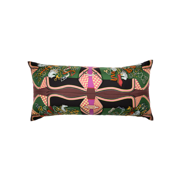 "Bouquets Sellier" Hermès Silk Scarf Pillow - Tribute Goods