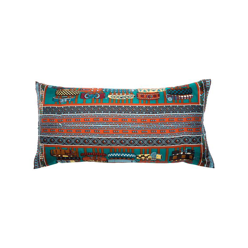 "Colliers De Chiens" Hermès Silk Scarf Pillow - Tribute Goods