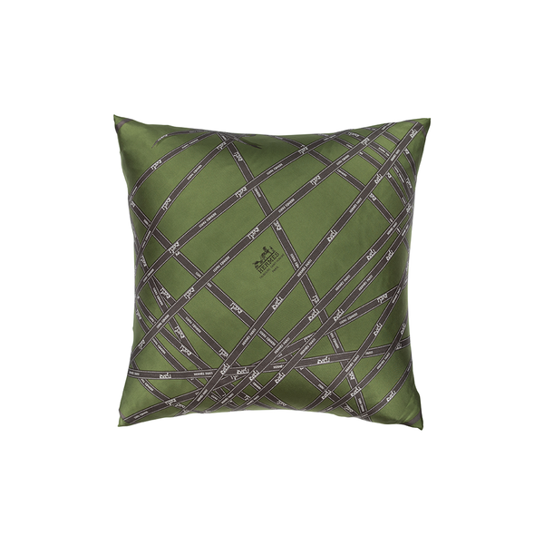 “Bolduc Ribbon” Hermès Silk Pillows - Tribute Goods