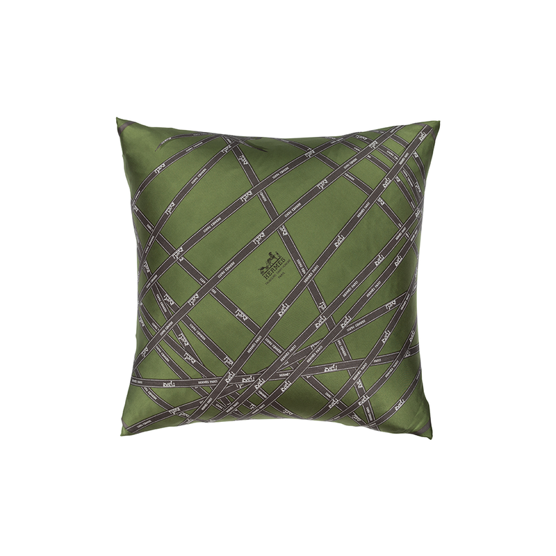 “Bolduc Ribbon” Hermès Silk Pillows - Tribute Goods