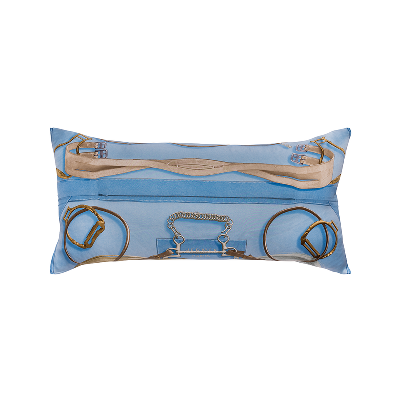 "Projets Carres” Hermès Silk Scarf Pillow - Tribute Goods