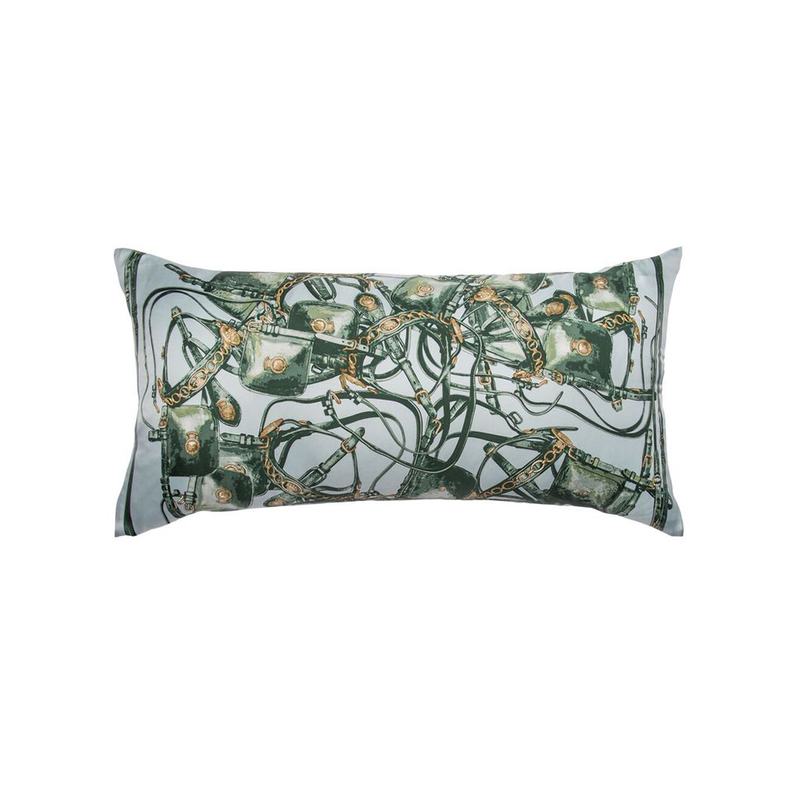 "Brides Rebelles" Hermès Silk Scarf Pillow - Tribute Goods