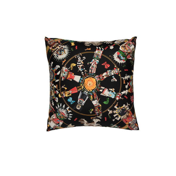 "Kachina" Hermès Silk Scarf Pillow - Tribute Goods