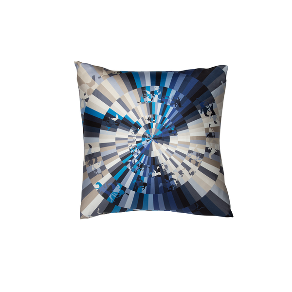 "Galop Chromatique" Hermès Silk Scarf Pillow - Tribute Goods