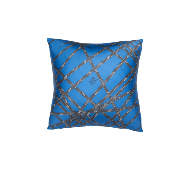 "Bolduc Ribbon" Hermès Silk Scarf Pillow - Tribute Goods