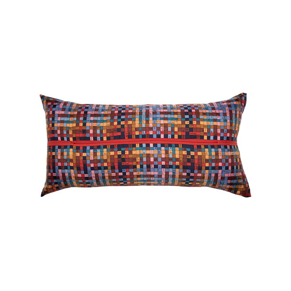 "Bolduc Au Carre" Hermès Silk Scarf Pillow - Tribute Goods