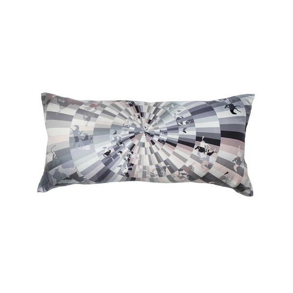 "Galop Chromatique" Hermès Silk Scarf Pillow - Tribute Goods