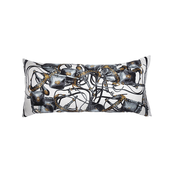 "Brides Rebelles" Hermès Silk Scarf Pillow - Tribute Goods