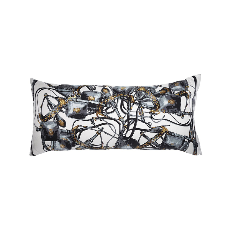 "Brides Rebelles" Hermès Silk Scarf Pillow - Tribute Goods