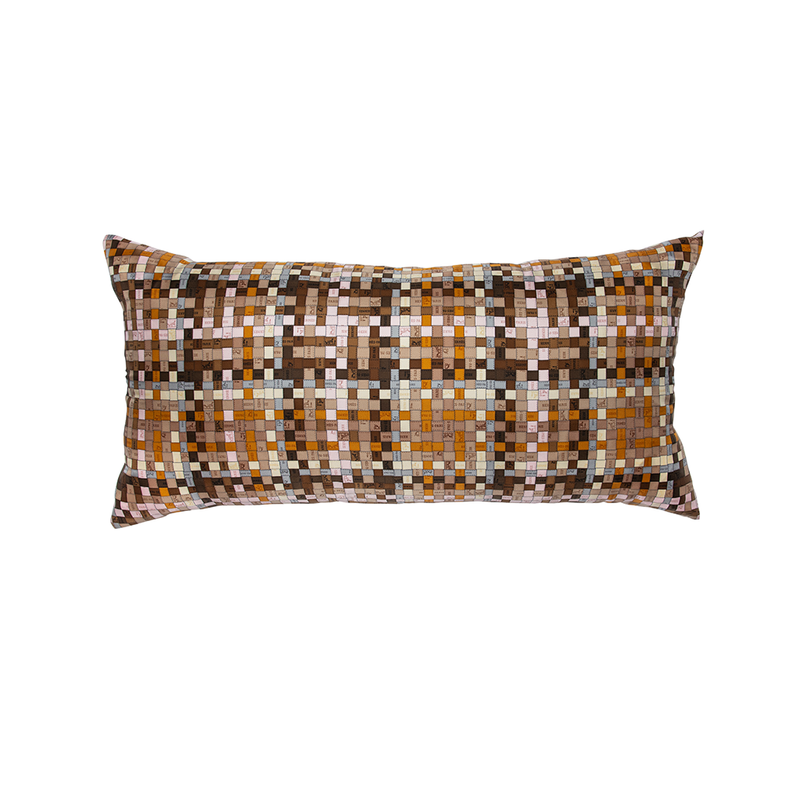 "Bolduc au Carre" Hermès Silk Scarf Pillow