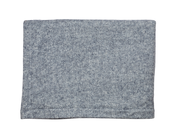 Blue/Grey Wool & Cashmere Blanket
