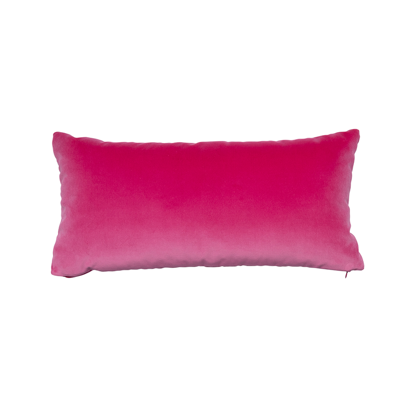 Blush velvet lumbar discount pillow