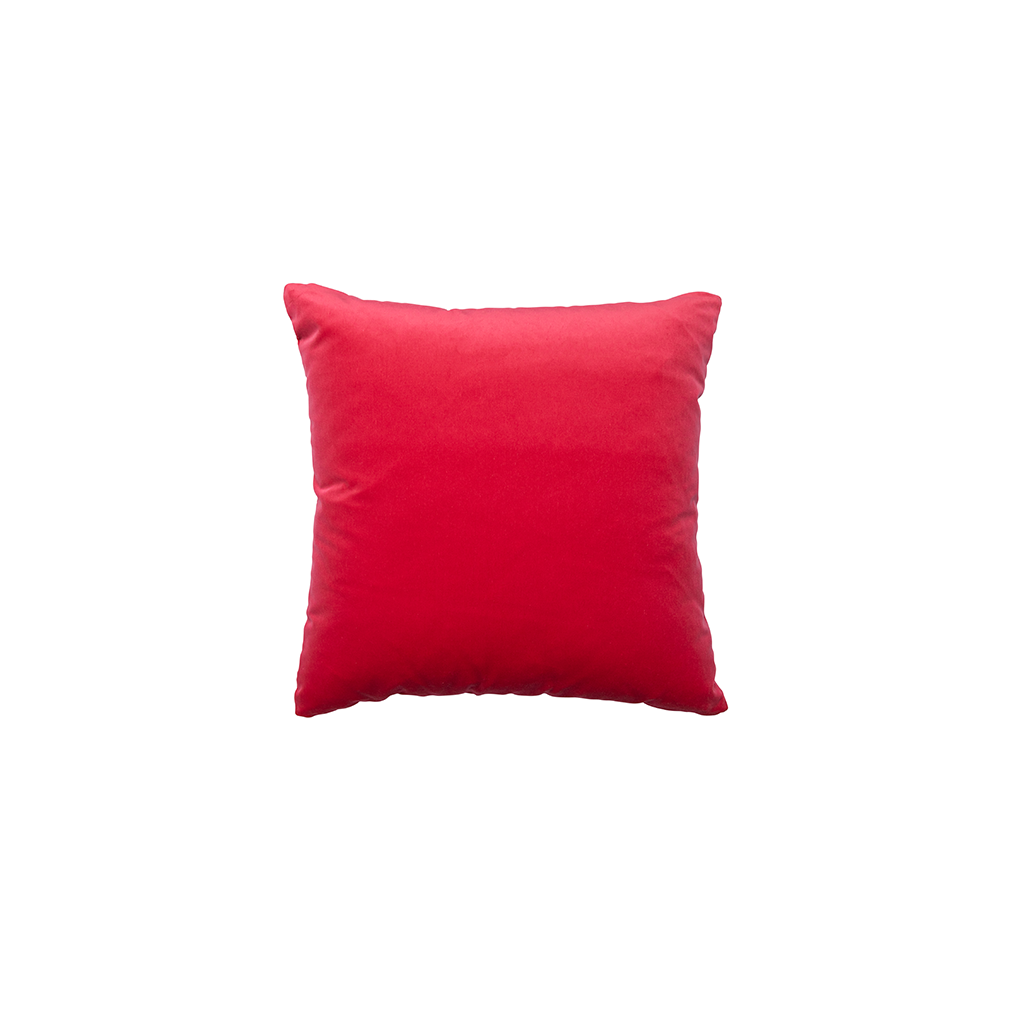 Plain square outlet pillow