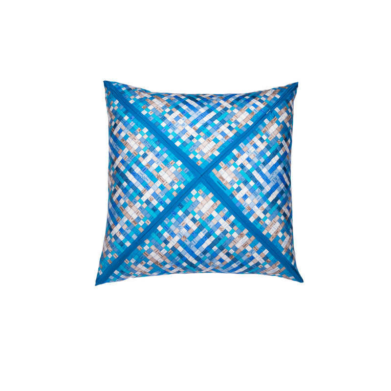 "Bolduc au Carre" Hermès Silk Scarf Pillow - Tribute Goods