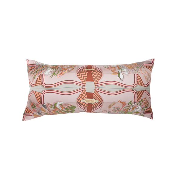 "Bouquets Sellier" Hermès Silk Scarf Pillow - Tribute Goods