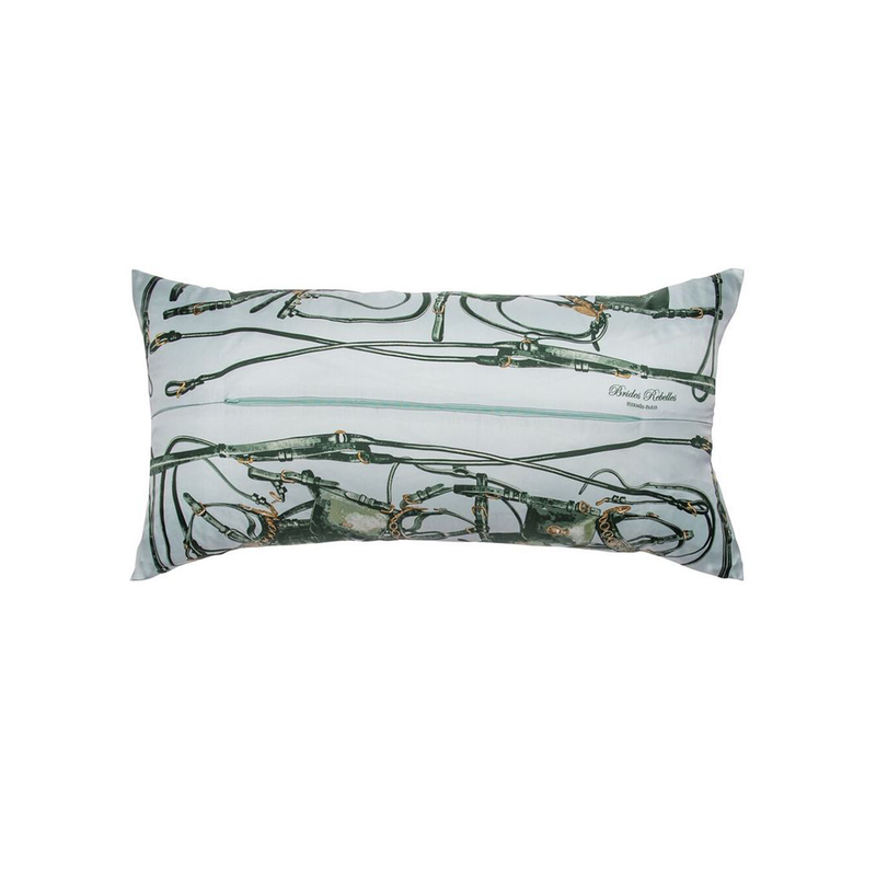 "Brides Rebelles" Hermès Silk Scarf Pillow - Tribute Goods