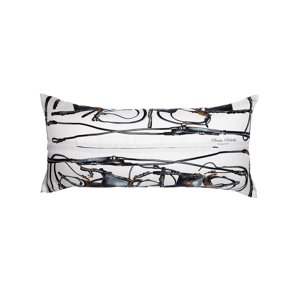 "Brides Rebelles" Hermès Silk Scarf Pillow - Tribute Goods