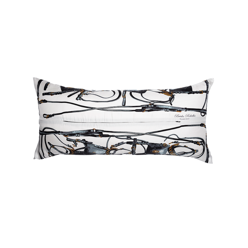 "Brides Rebelles" Hermès Silk Scarf Pillow - Tribute Goods