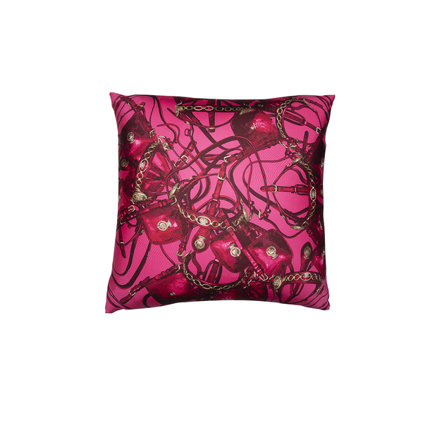 "Brides Rebelles" Hermès Silk Scarf Pillow - Tribute Goods