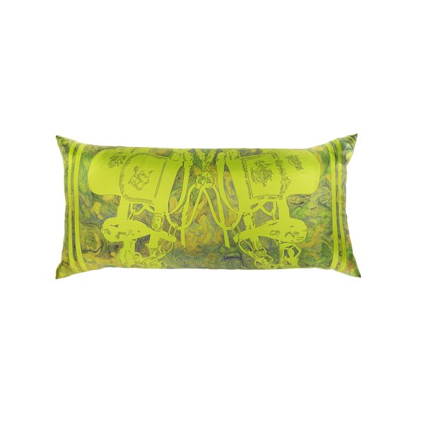 "Brides de Gala" Hermès Silk Scarf Pillow - Tribute Goods