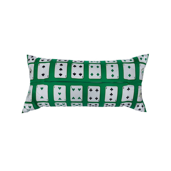 "Carre 90 Jeu de Carte" Hermès Silk Scarf Pillow