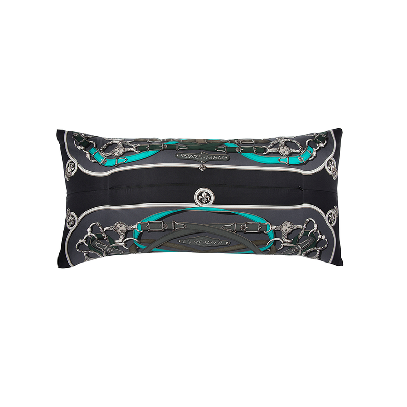 "Cavalcadour" Hermès Silk Scarf Pillow - Tribute Goods