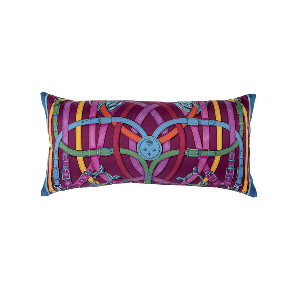 "Cavalcadour" Hermès Silk Scarf Pillow - Tribute Goods
